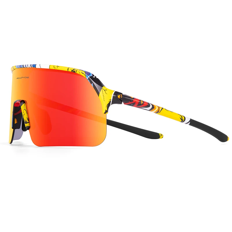 KAPVOE Radfahren Gläser Outdoor Sport Fahrrad Sonnenbrille Lauf Brillen Männer MTB Radfahren Sonnenbrille Frauen Rennrad Gläser 5