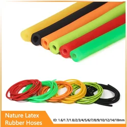 Nature Latex Rubber Hoses Antifreeze Tension Rope Pipe High Resilient Elastic Tube Slingshot for Hunting Slingshot Catapult Bow