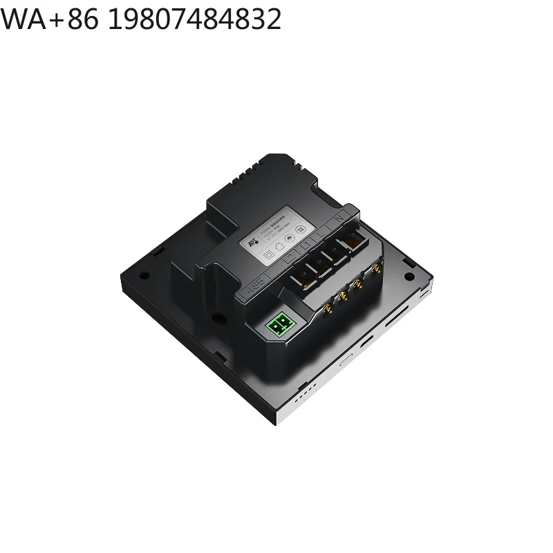 X6 Zigbee WiFi Smart Wall Switch Rotary Knob Temp Regulator Control Underfloor Warm Air Conditioner App Voice Home Hotel Villa