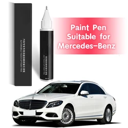 Paint Pen Suitable for Mercedes-Benz Car Paint Fixer Original Black C200 White A- Class E-Class B- Class GLK GLC GLA EQC Repair