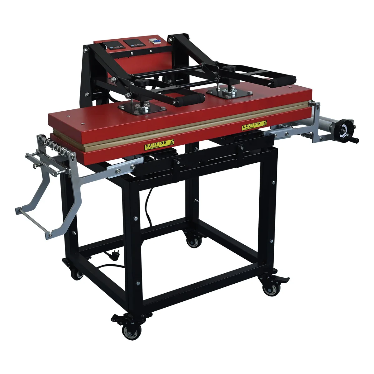 Roller Ribbon Heat Press Lanyard Printing Machine 25*100cm Double Heating Lanyard Heat Press Machine Large