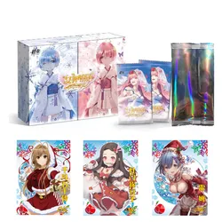 Goddess Story Collection Cards Box Christmas Limited Gift Box PR Booster  MR Anime Table Playing Game Board Cards