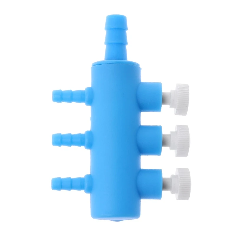 Aquário Air Pump Divisores De Mangueira De Tubo De Oxigênio Mangueira Distribuidores Linha De Tubo De Aeração Elástica Válvula De Controle De Fluxo De Ar