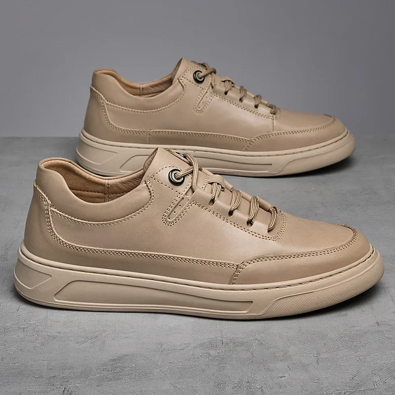 Sapatos italianos Muller de couro genuíno para homens, sapatos casuais de caminhada e corrida, sapatos Oxford, designer de luxo, clássicos, antiderrapantes, com todos os fósforos