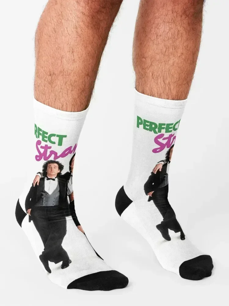 Perfect Strangers - vintage TV show Socks custom retro heated with print Men's Socks Luxury Women's