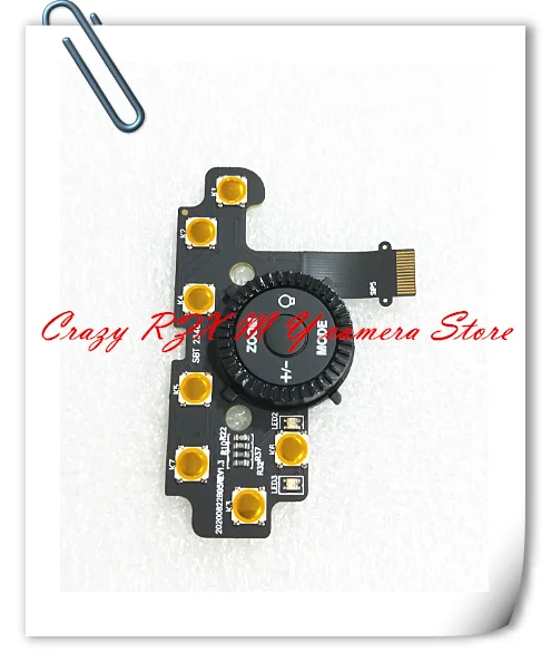 جديد ل Godox V860III V860 III لوحة المفاتيح لوحة المفاتيح لوحة الاتصال وضع العجلة وظيفة اختيار التبديل كتلة زر فلاش جزء