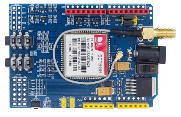 SIM900 module 4-band development board\GSM\GPRS\SMS\wireless data super TC35i with card holder