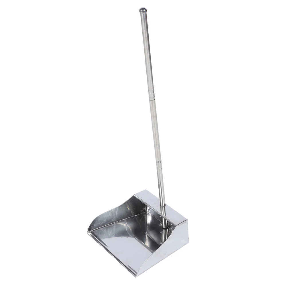 Long Handle Large Trash Office Bags Held Stainless Steel Kitchen Dustpan