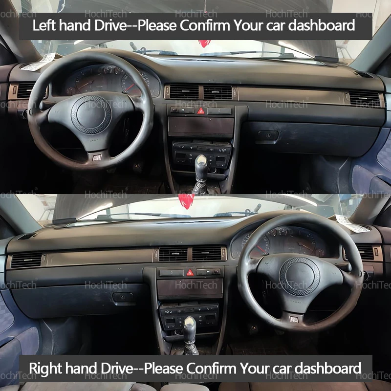 Car Dashboard Cover Avoid Light Pad Instrument Platform Cover Mat Carpet for Audi A6 C5 4B 1998 1999 2000 2001 2002 2003 2004