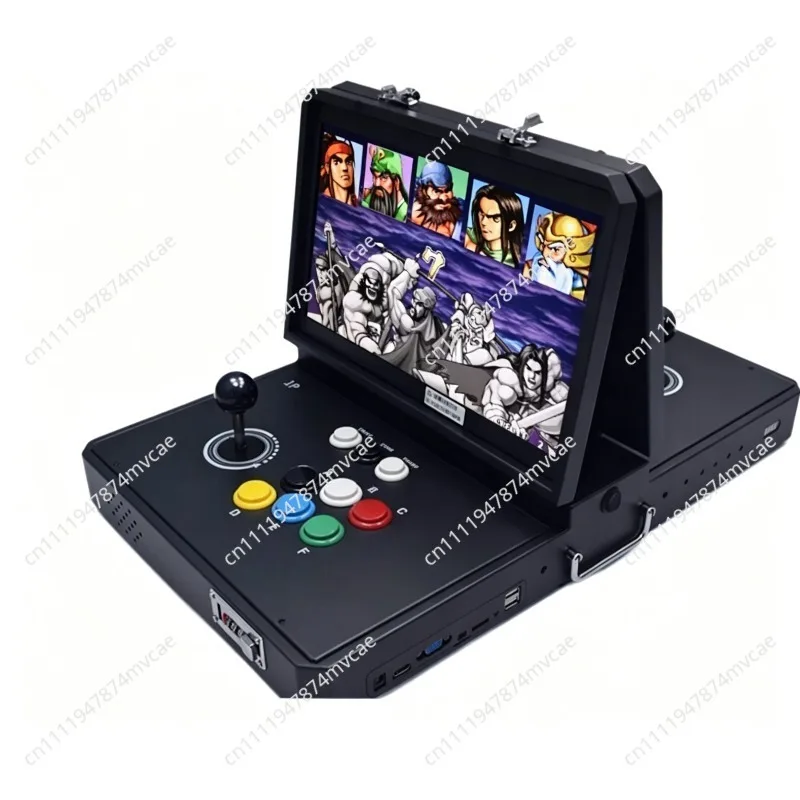 Home Arcade Game Machine Portable Folding Portable Double Screen Joystick All-in-one Machine Pandora Moonlight Box