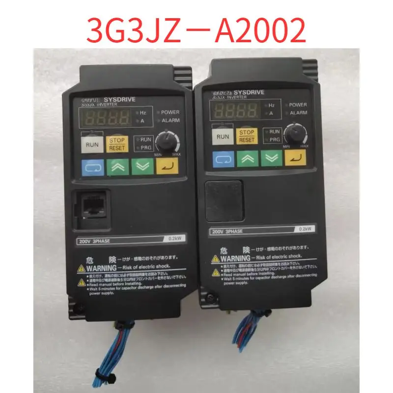 3G3JZ-A2002 Original frequency converter tested ok 0.2kw/220v