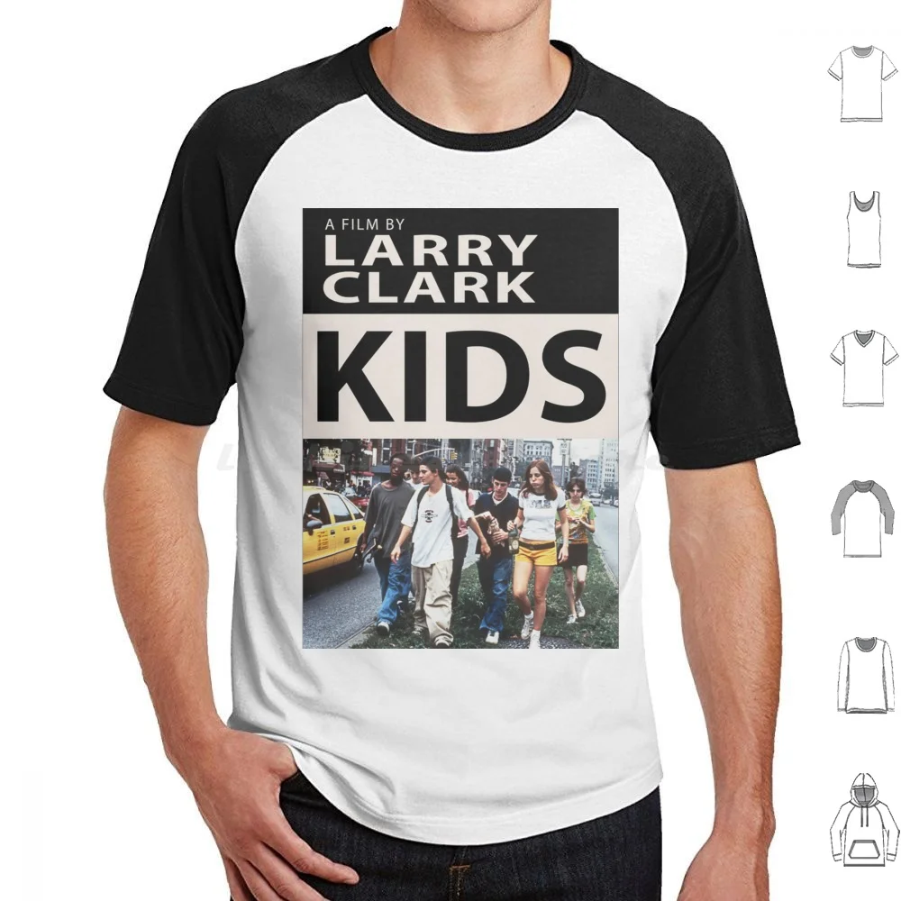 Kids 1995 Film Alternative Poster T Shirt Big Size 100% Cotton Fan Art Film Alternative Film Movie Cult Indie 1995 90s Larry