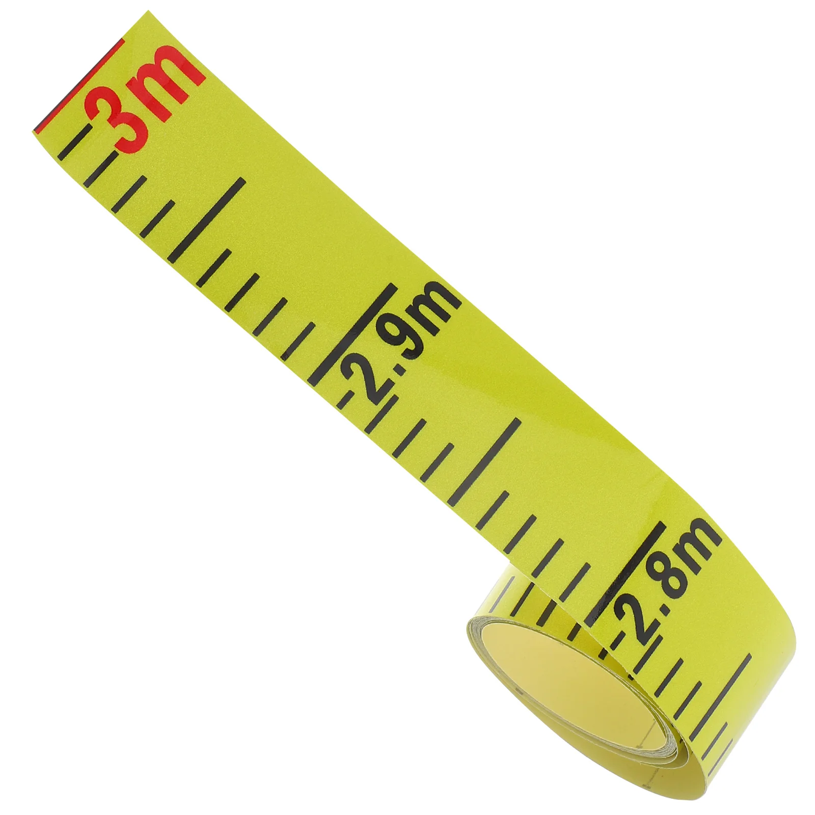

Water Level Scale Sticker Self Adhesive Measure Tape Yellow Meter Tank Gauge Swimming Pool Labels Durable Waterproof Easy Use
