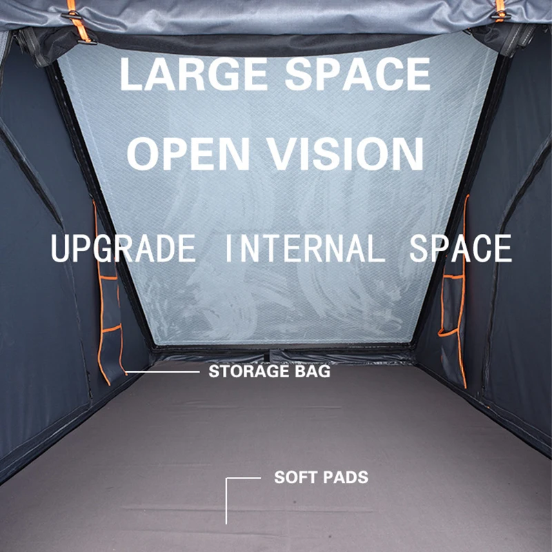 High Quality Hard Shell Car Roof Top Tent Outdoor Camper Camping Accessories