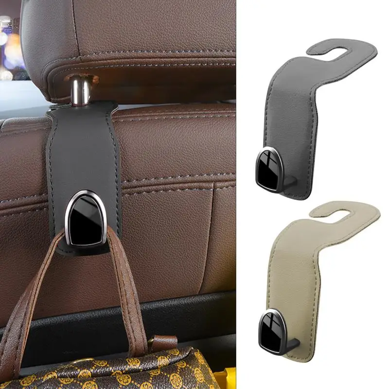 Universall Car Seat Hooks Car Clips Front Seat Headrest Organizer Holder Auto Fastener Hangers Car Storage Interior Accessories