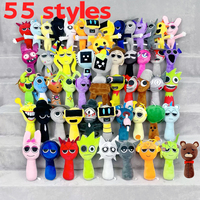 Sprunki Plush Toys Sprunki Incredibox Plushie Doll Singers Oren Wenda Game Cartoon Stuffed Pillow Kids Birthday Christmas Gifts