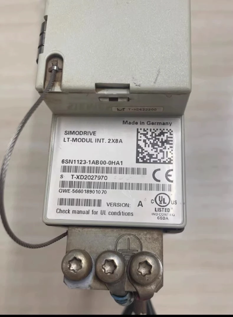 Used 6SN1123-1AB00-0HA1 For SIEMENS 6SN1123-1AB00-0HA1 Servo Control Module