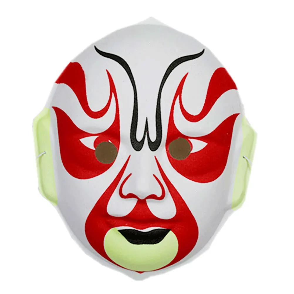 6 Pcs Opera Masks Kids Party Lightweight Chinese Halloween Cosplay Props Fashion Decorative Role Playing Events