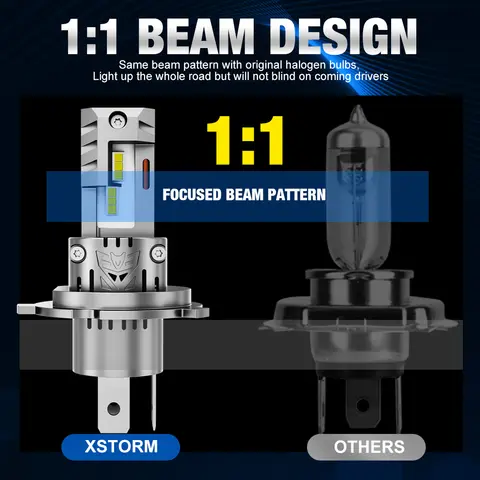 10 best sales xstorm h4 led - №3