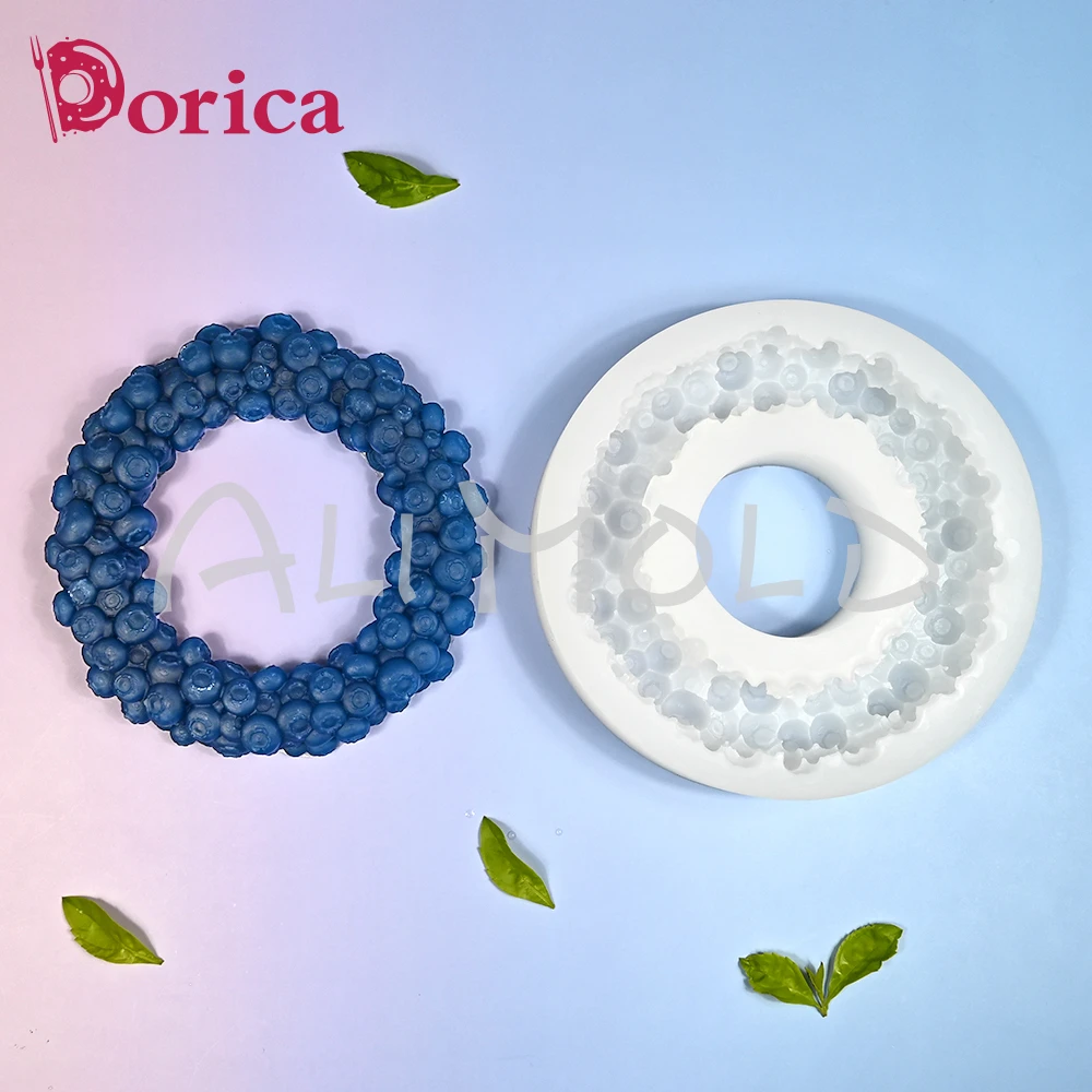 Blaubeere/Erdbeere/Himbeere Silikon form DIY Schokoladen gelee Mousse Kuchen form Gips Modell Küche Back geschirr Zubehör