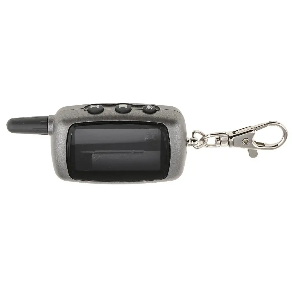 StarLine A9/A6 LCD 2-Way Car Remote Controller Keychain + Silicone Key Case for StarLine A9/A6 LCD Car Vehicle Alarm System