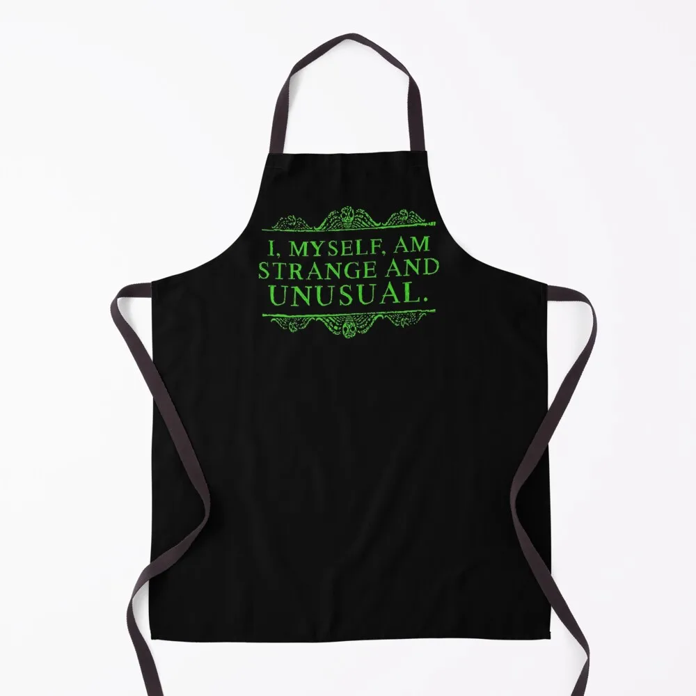 I, myself, am strange and unusual. Apron Kitchen Utensils Salon Things For Home And Kitchen Apron