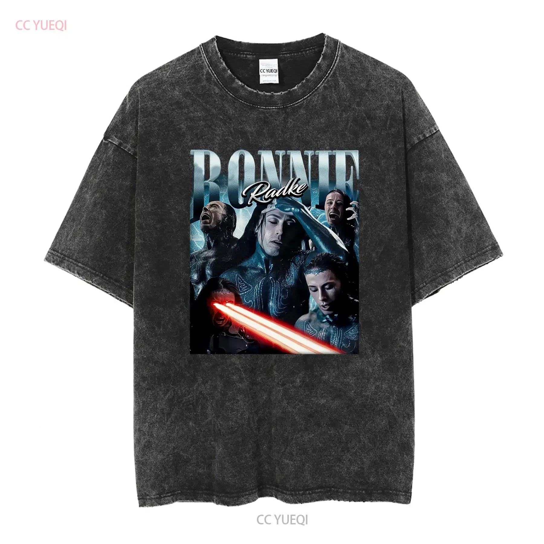 Ronnie Radke T Shirt Metal For Rock Music Lover vintage Washed Stylish streetwear Versatile graphic designer clothes Breathable