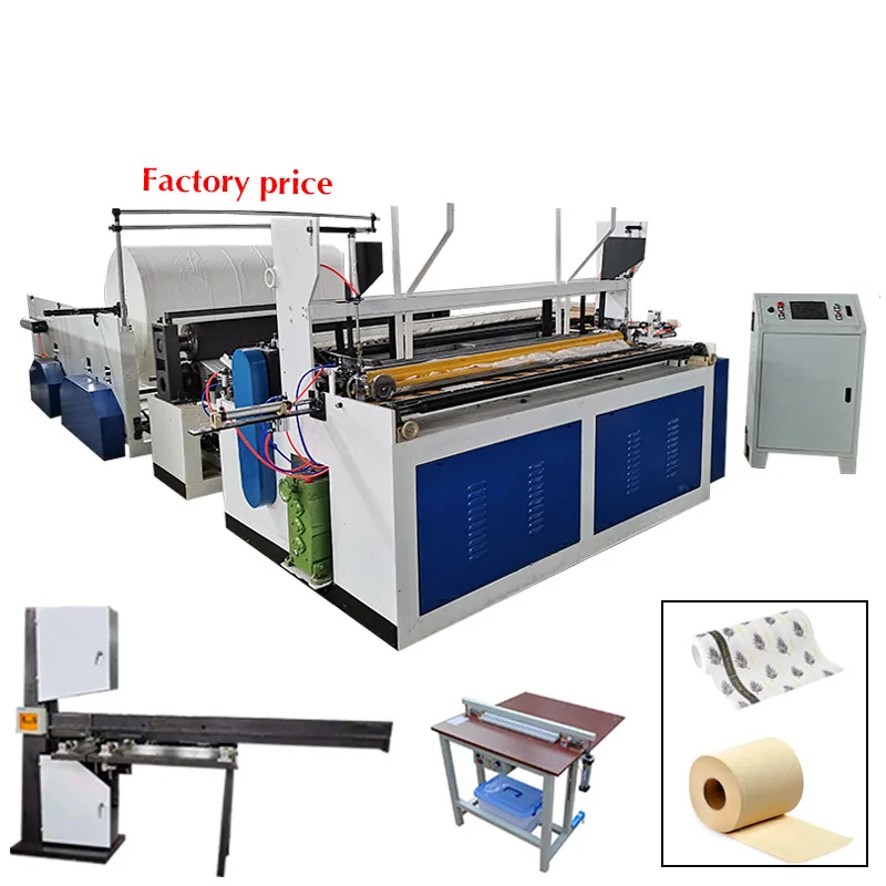 Small Business Hot Sale Tissue Toilet Paper Roll Making Rewinding Machine