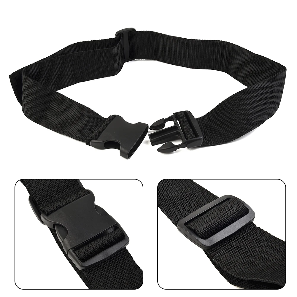 Waterproof Strong Electricians Black Heavy Duty Tool Workers Builders Work Belt Safety Nylon Adjustable Brand New