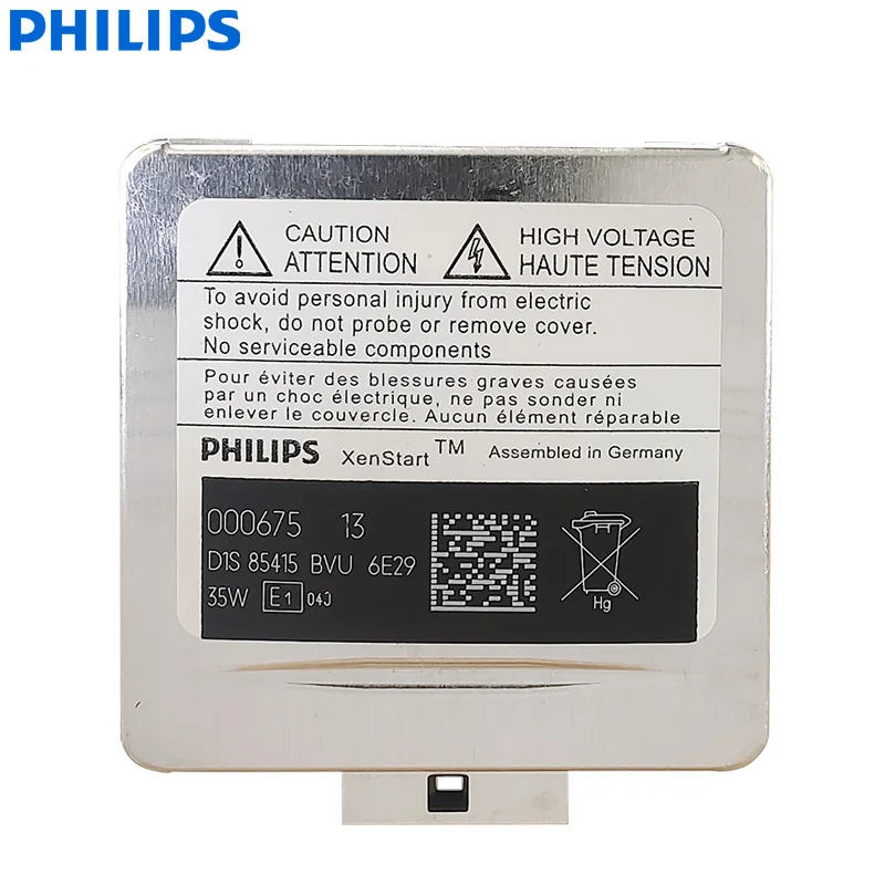 Philips D1S Xenon BlueVision Ultra Hid Headlight 6000K Blue White Effect 35W Car Xenon Lamps Germany Original ECE 85415BVUX2