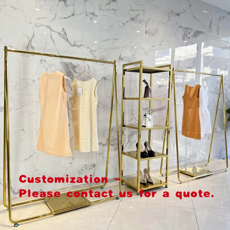 

custom.Retail Base Clothing Boutique Shelves Garment Display Rack Clothing Store Furniture Clothes Display Stand