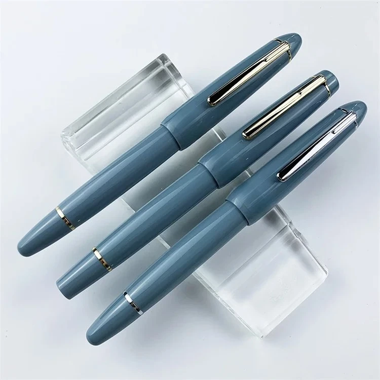

Wingsung 629 Iraurita Nib Resin Aluminum Alloy Piston Gold Clip Fountain Pen Calligraphy Writing Pen Stationery Gift Business