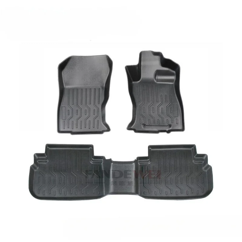 Tappetini per auto accessori per auto personalizzati 3D RHD Tpv per Subaru Forester 2019-2022+