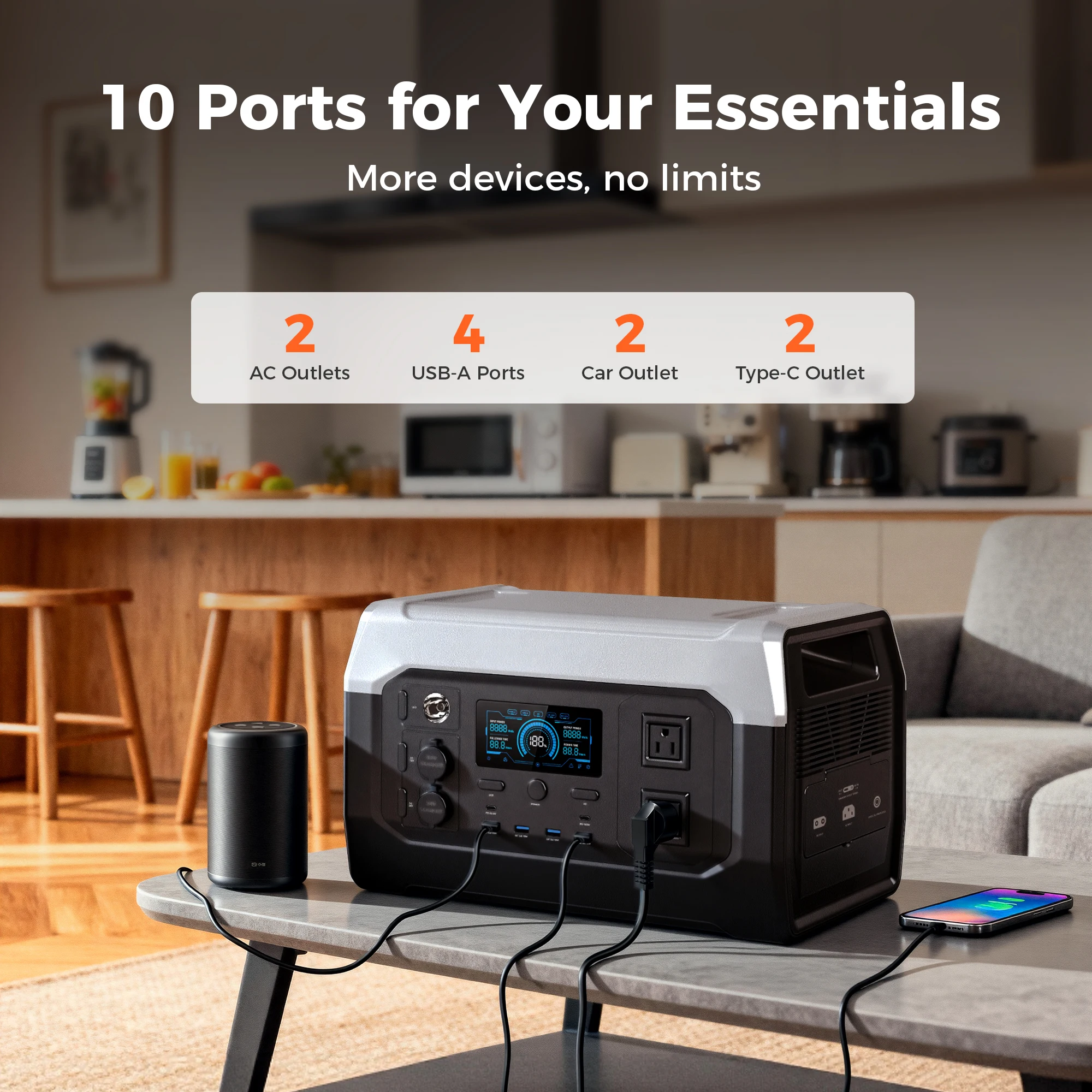 Портативная электростанция CTO – обзор и цена Ups Power Supply Outdoor