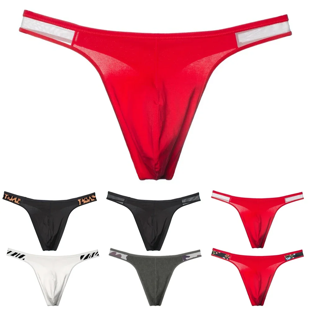 Brand Mens Briefs Find The Perfect Fit With Our Men\'s Underwear Low Rise Pouch Thongs Available In Multiple Colors