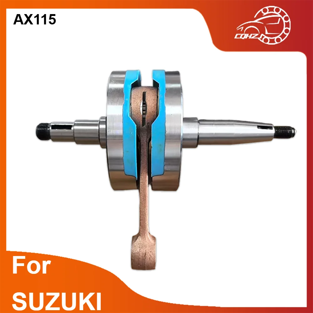 

CQHZJ Motorcycle AX115 Racing Crankshafts High-Performance Reinforced AX115 Crankshaft For SUZUKI AX115 Modified Crank Shaft