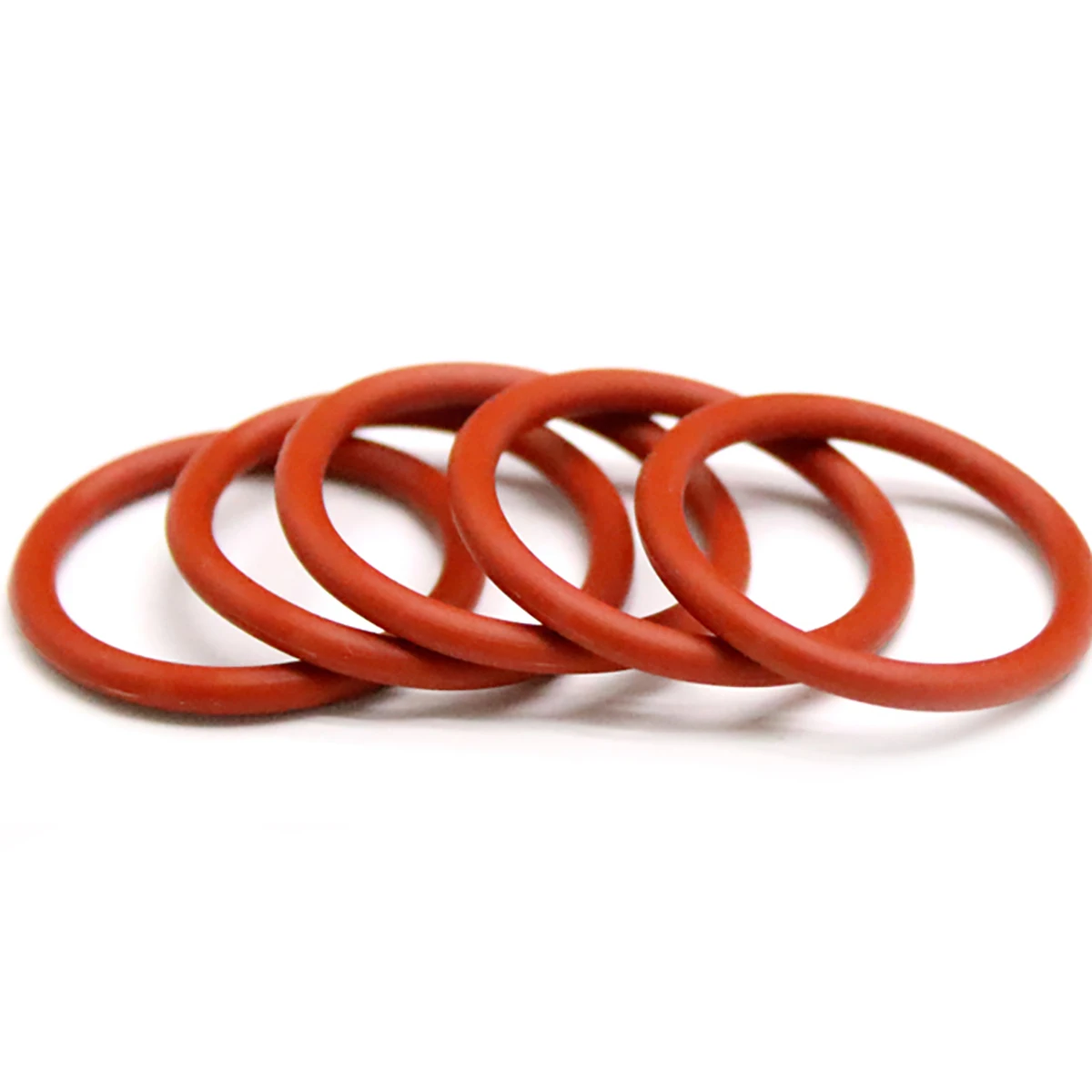 VMQ Red Food Grade Silicone O-Ring OD 5mm-80mm Thickness CS 1.5mm Food Grade Sealing Ring Waterproof Insulated Gasket Washers