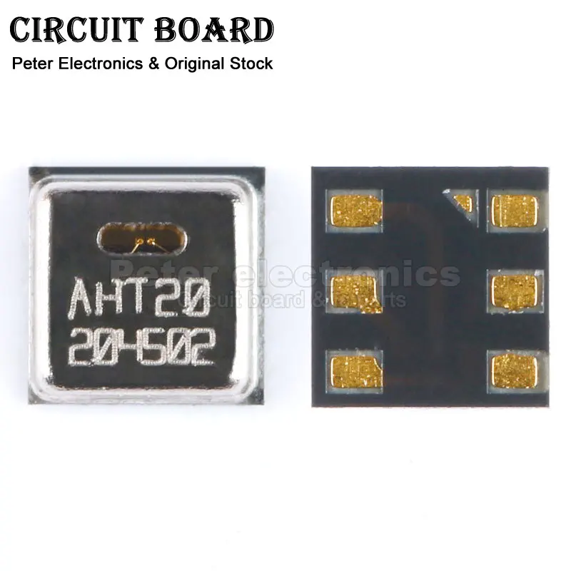 5piece AHT20 SMD Humidity Temperature Sensor Full Calibration Digital Output Stabilityr Anti-jamming New Available