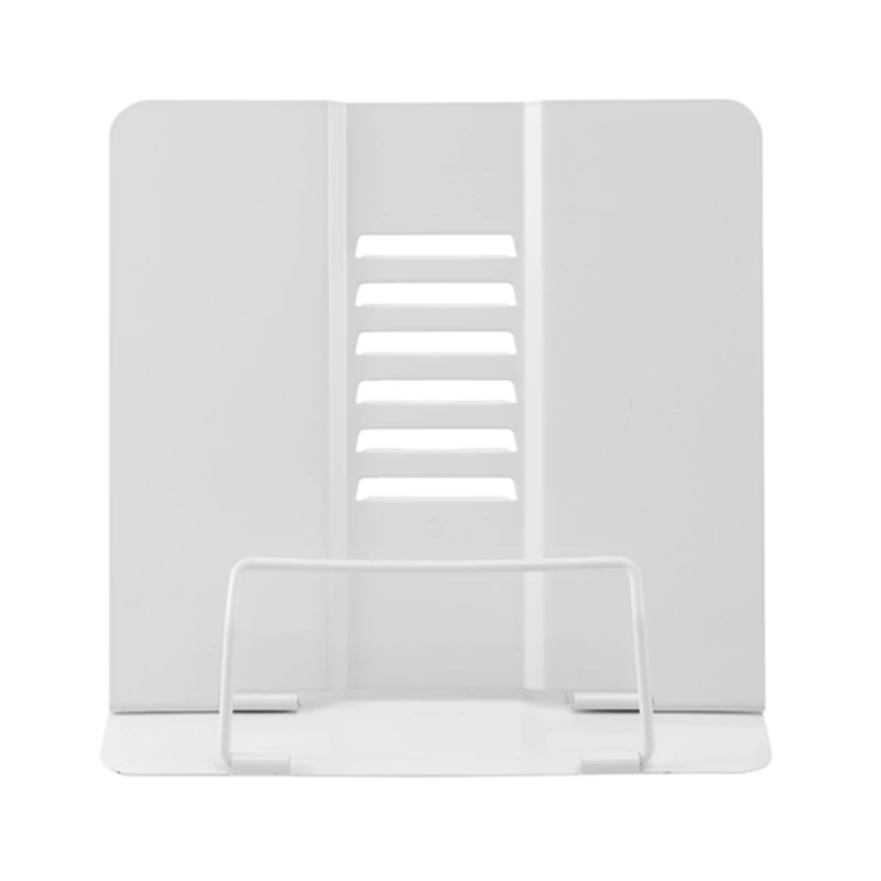 2X Portable Metal Adjustable Reading Book Holder Support Document Shelf Bookstand Eye Protection