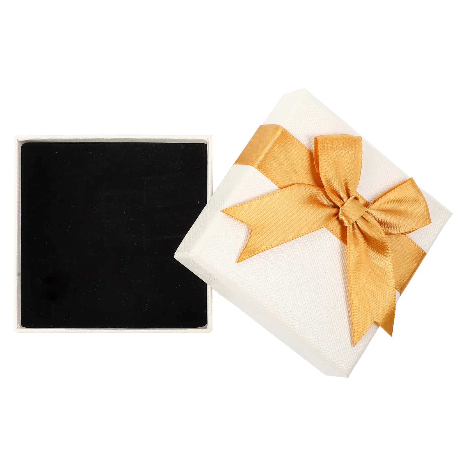 12Pcs Jewelry Boxes Bowknot Decor Small Gift Storage Cases for Rings Earrings Protective Storage Container Bowknot Gift Box