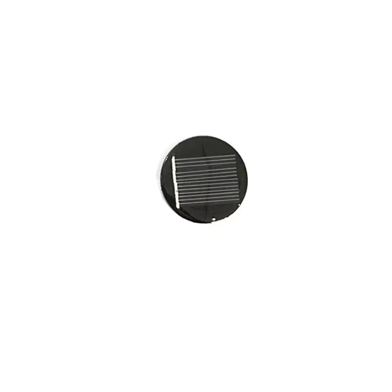 10PCS  2V 35mA Round 36mm  Mono/polycrystalline solar panel /solar cell battery module Epoxy board PET power generation board
