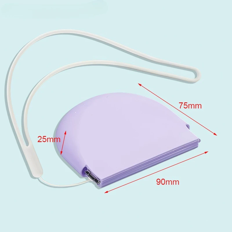 1Pcs A New Take on Brace Cases: Dual-Purpose Storage and Cleaning, Portable Braces Case, Breathable Orthodontic Storage Pouch