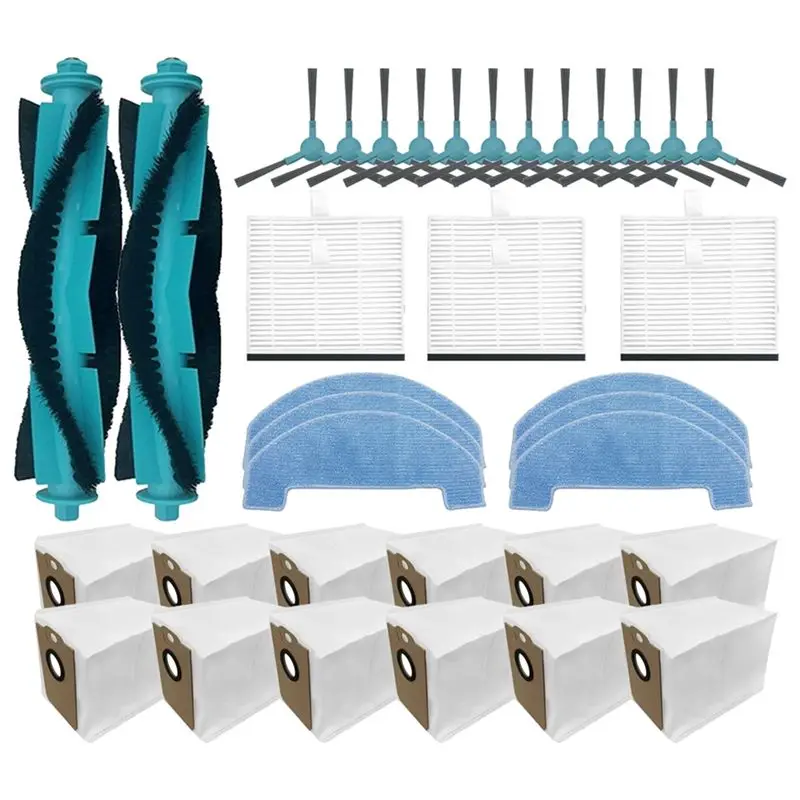 

A98G-For Dreame Trouver E10 / E20 Pro Plus / Mova E10 / E20 Plus / Proscenic Q8 Max / Ultenic D10 / T10 Lite Filter Brush Mop