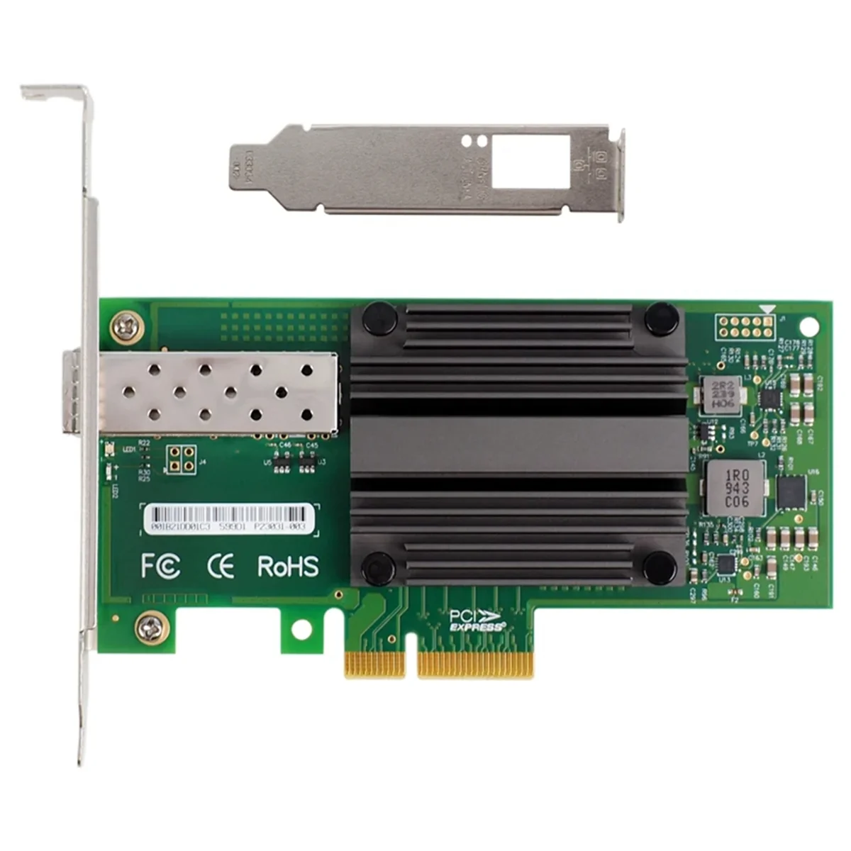 Efficient X520-DA1 PCIE2.0 x4 NIC Single Port Fiber Optic Server Network Card