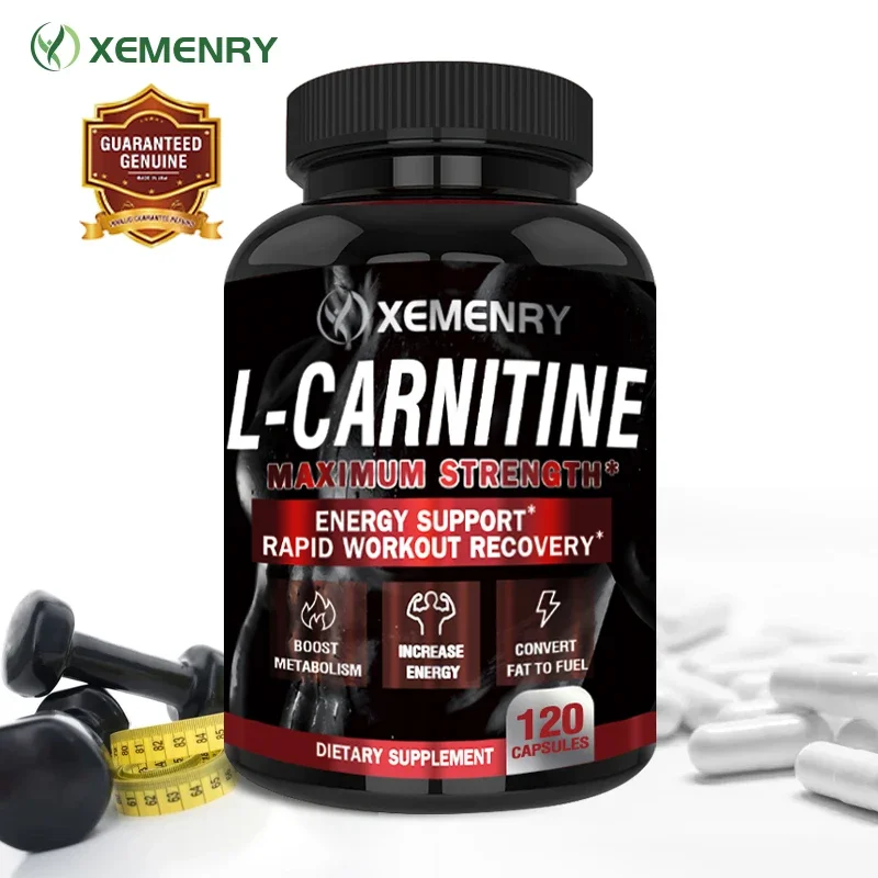 

Super Strong L-carnitine - Boosts Metabolism, Improves Muscle Growth, Increases Energy, Burns Fat, Supports Heart Health