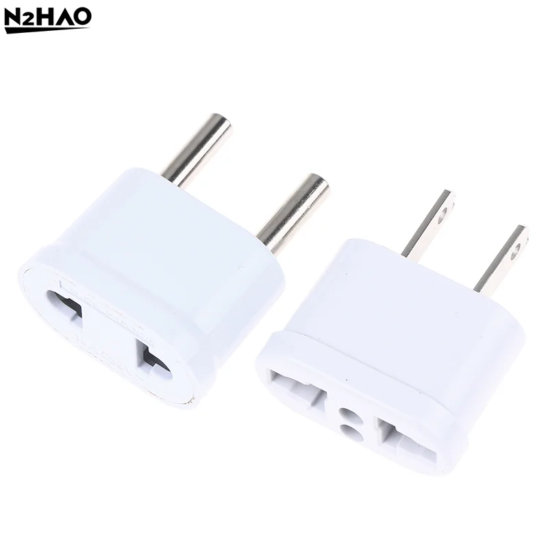 US/EU 2Pins Plug Converter Power Adapter American US To EU Outlet Euro Travel AdapterPower Electrical Socket Converter AC Outlet