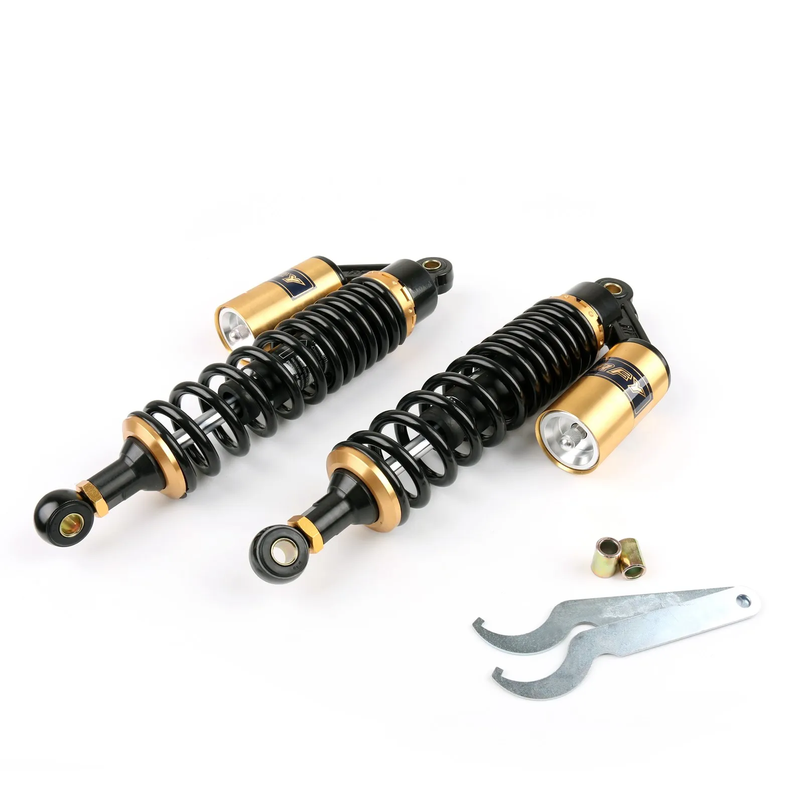 

2pcs 13.5" 340mm Air Shocker Rear Shock Absorbers for Go Kart for Ducati ATV Aluminum Motorcycle Rear Air Shock Absorber