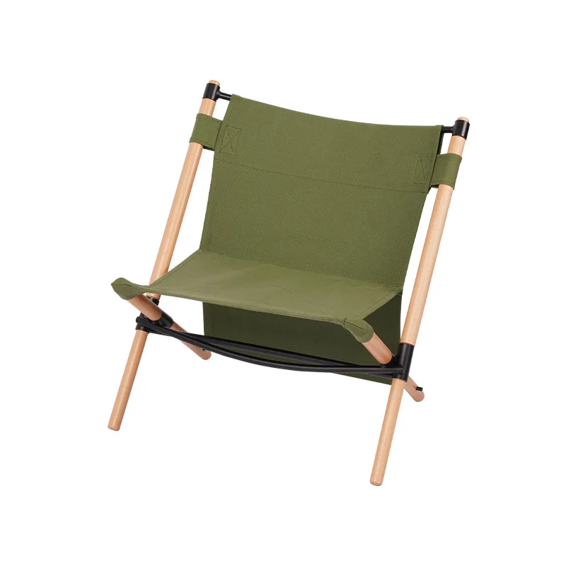 

Solid wood stick chair, camping balcony leisure chair, Japanese leisure chair
