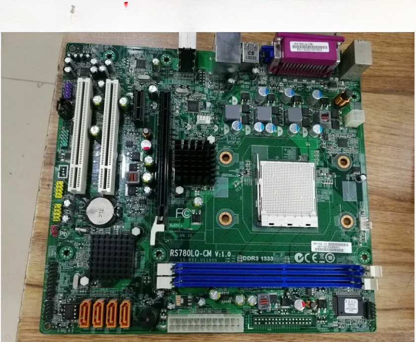 For Founder, Great Wall Tsinghua Tongfang RS780LQ-CM 780 MCP61PQ-CM AM3 Fully Integrated Main Board