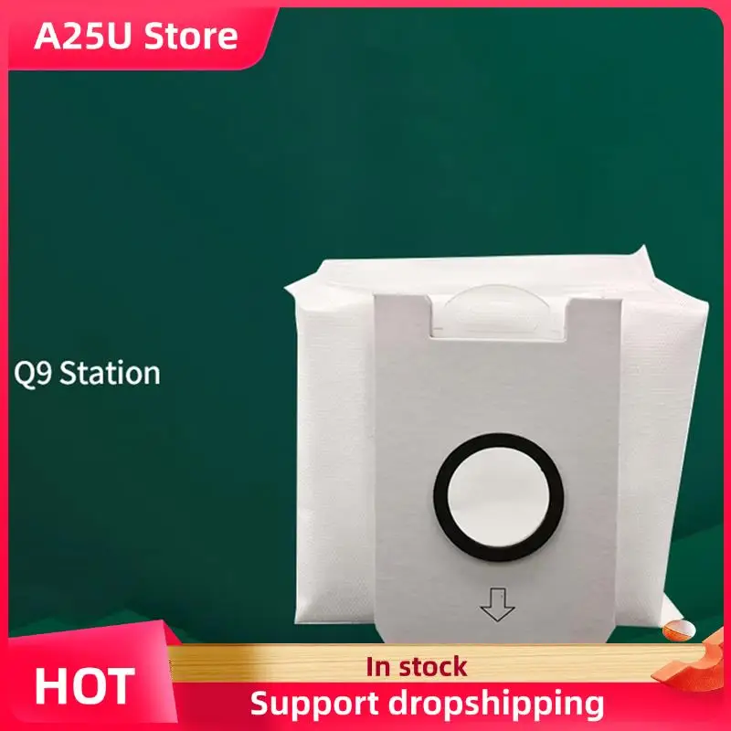 A25U Non-Woven Garbage Bags Dust Bag Replacement Parts For Midea Q9 Station Vacuum Attachment 10PCS